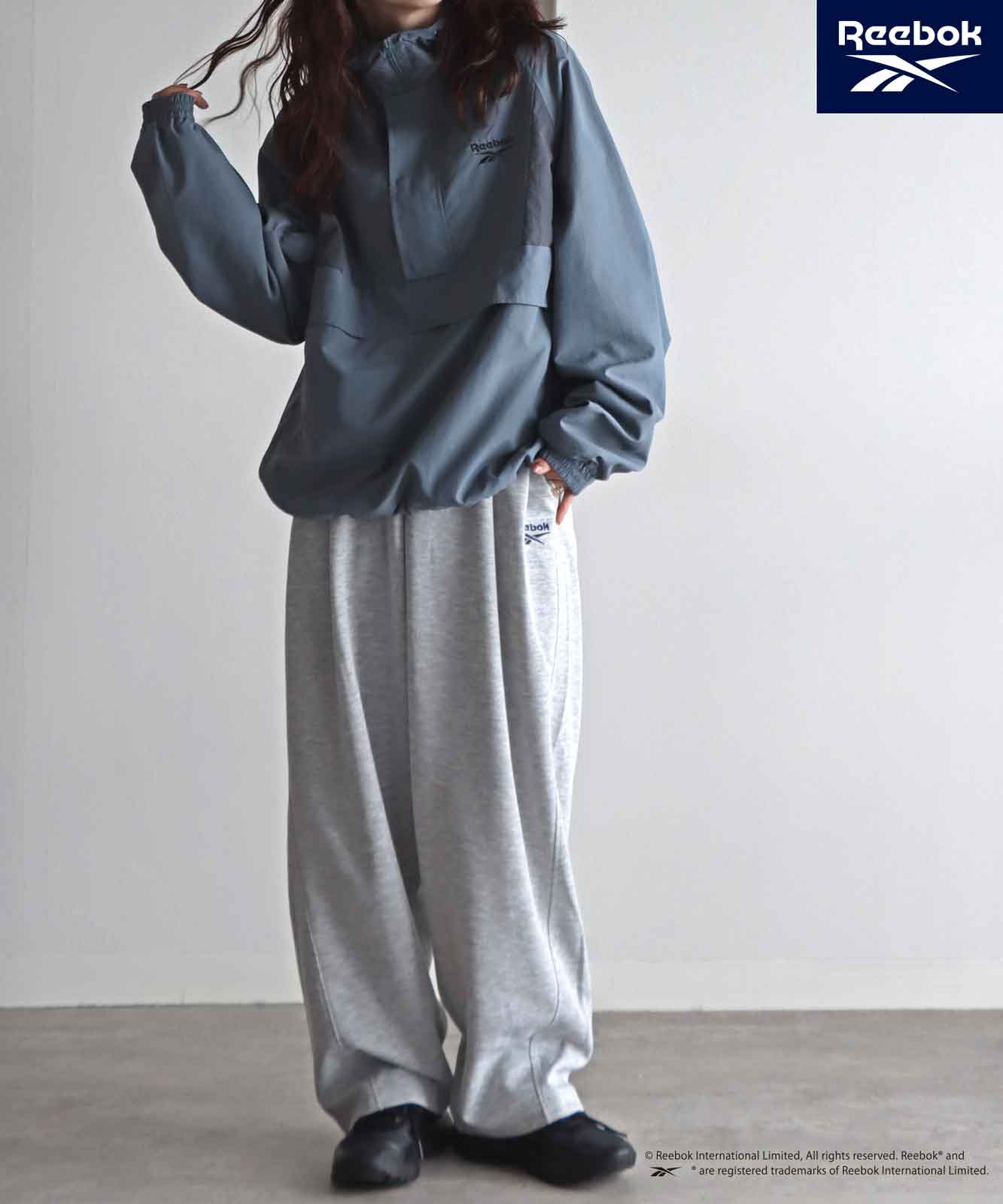 新色追加【10%OFF】【Reebok/リーボック】 別注スモールベクター刺繍