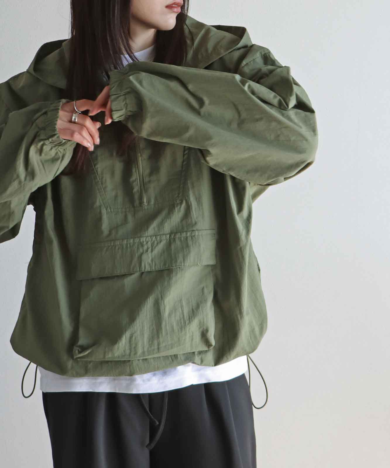 新色追加【20%OFF】COURO 無地&サイドラインナイロンアノラック 新色追加【20%OFF】COURO 無地&サイドラインナイロンアノラック