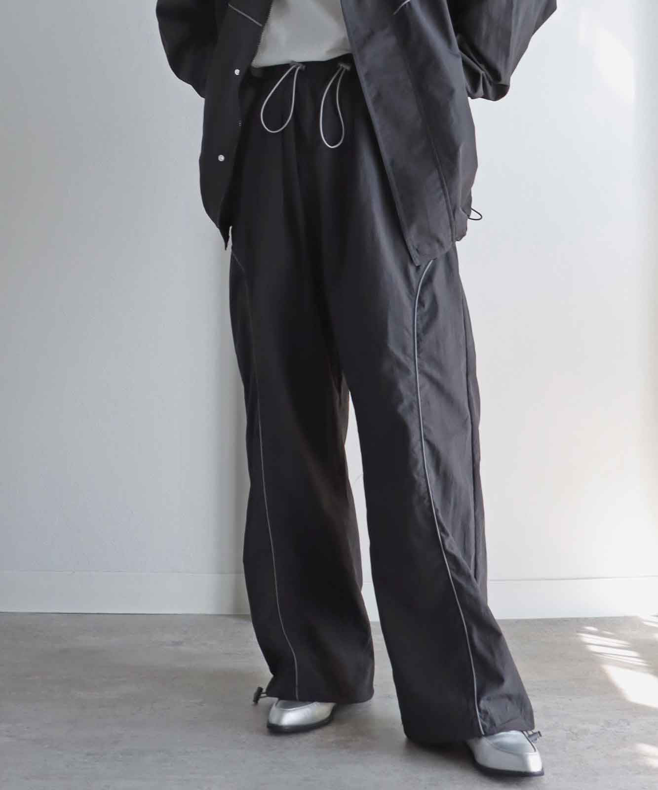 ArgueCulture ライントラックパンツナイロンゆったりロング男女 楽天市場】【エントリーでポイント5倍】 FUBU フブ ロングパンツ