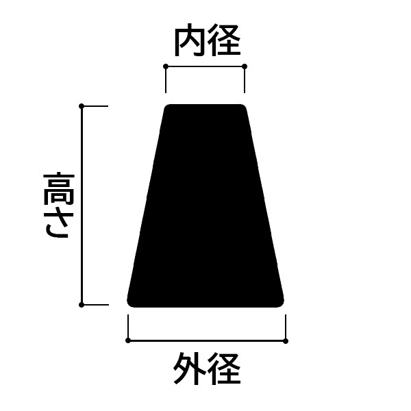 銀三本《XOPW》H=10.0mm | TAKAGOLF