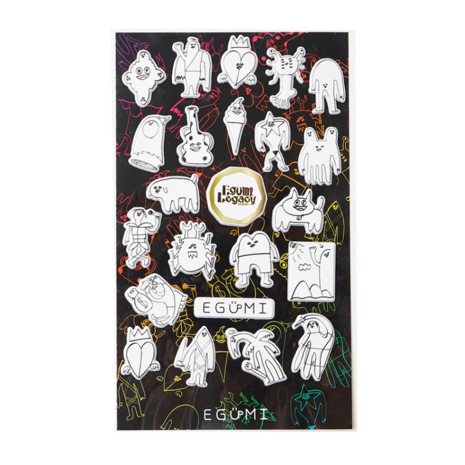 EGUMI LEGACY THICK STICKER SET