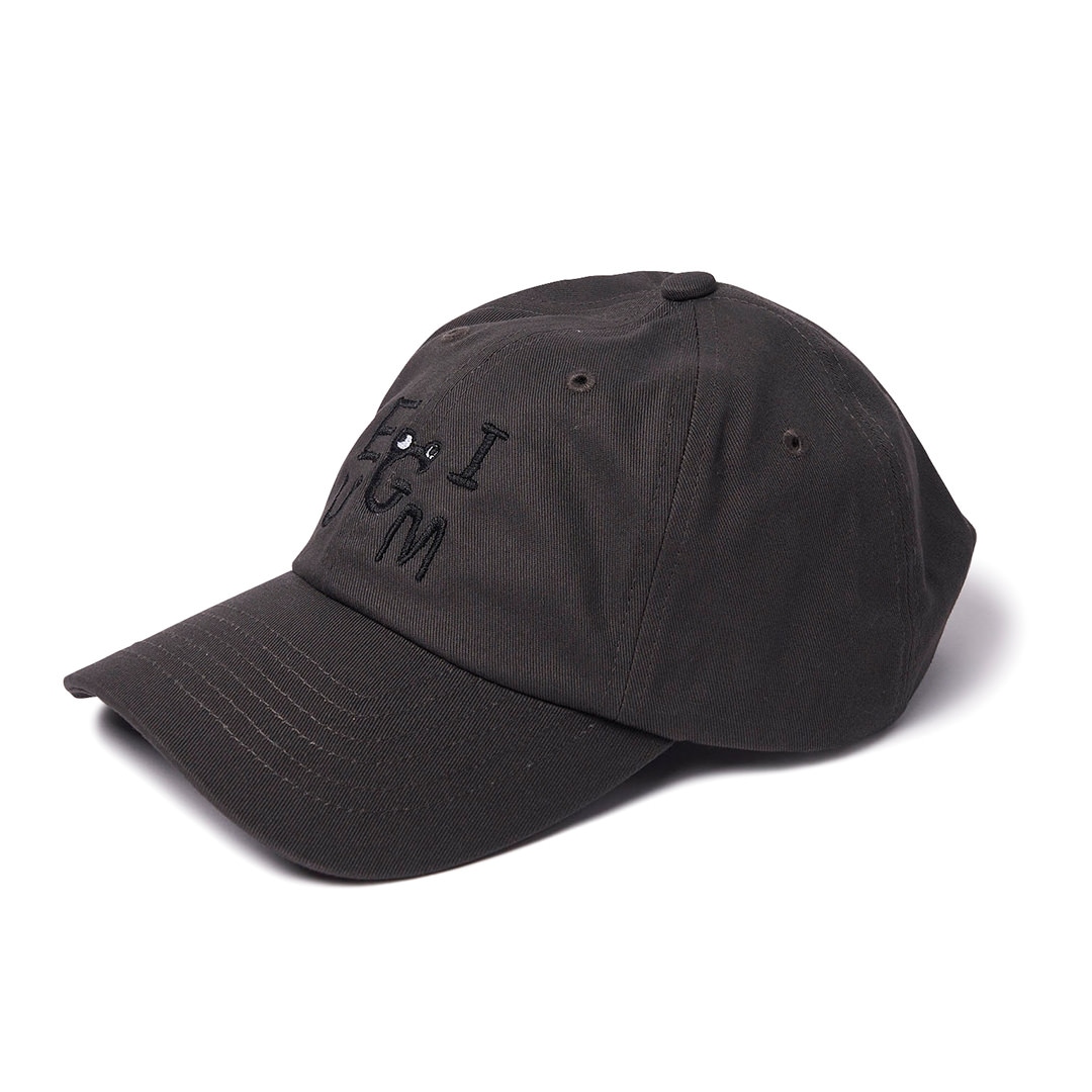 EGUMI SPRAY ART LOGO CAP【BLACK】
