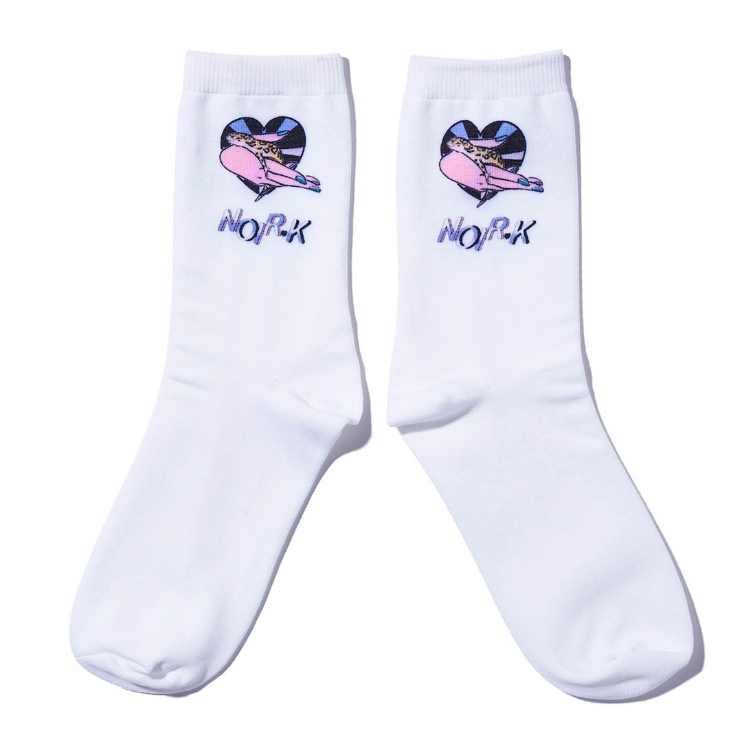 NOIR.K × 火曜び LIZARD ON HAND SOCKS