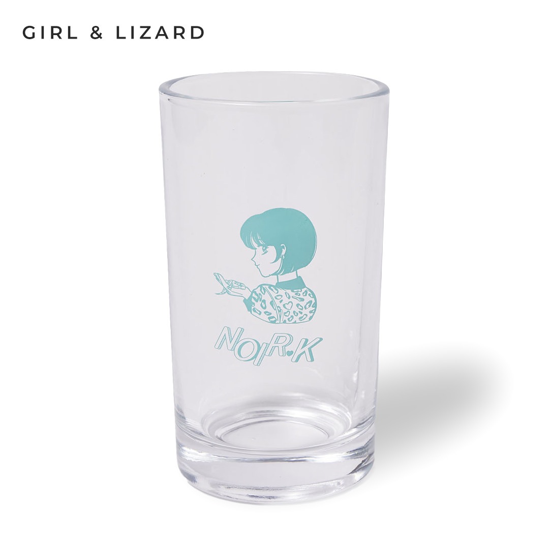 NOIR.K × 火曜び CHINESE GLASS【GIRL & LIZARD】