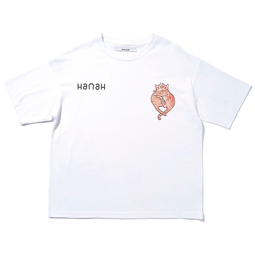 HanaH × tarou2 KONPEI & MISO BIG TEE【WHITE】