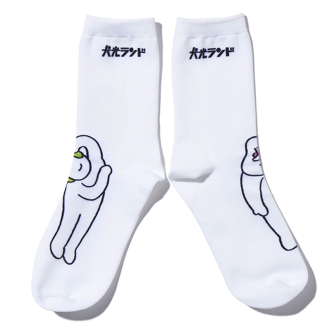 犬光ランド × makomo ペンぺとピンピ SOCKS