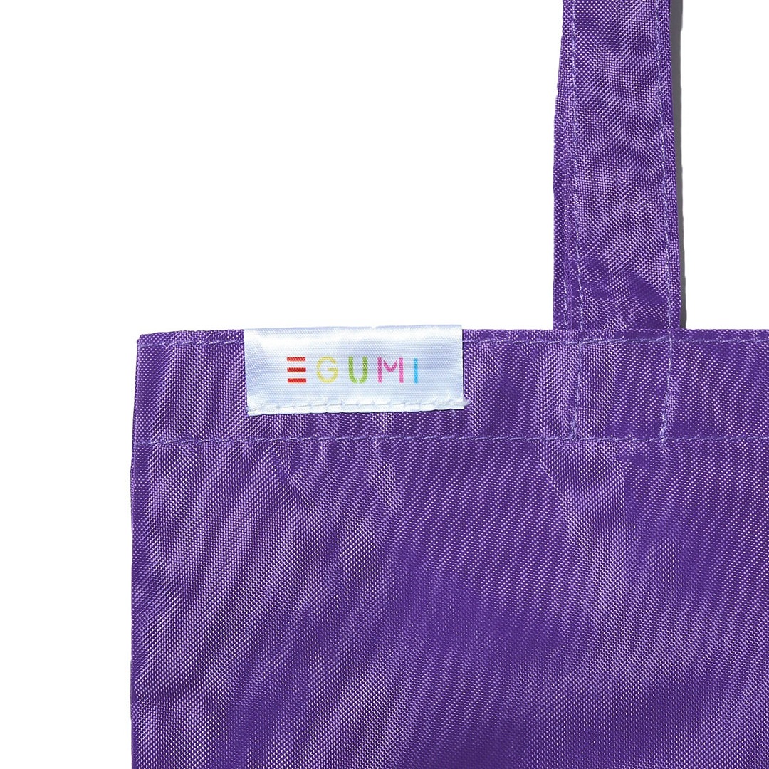 ＜受注生産＞EGUMI MULTI LOGO ECO BAG【PURPLE】