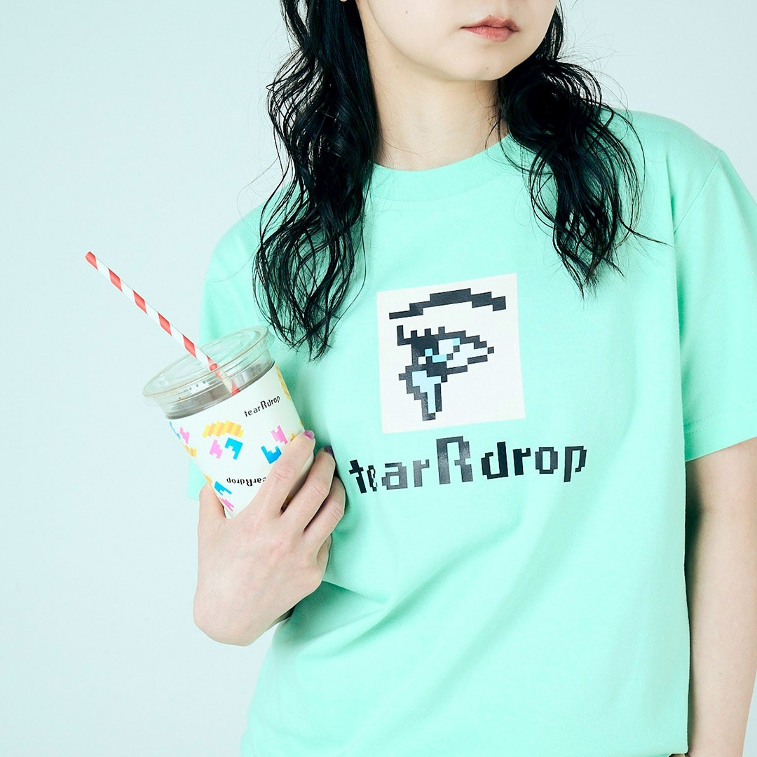 ＜受注生産＞tear R drop PIXEL ART STAINLESS STEEL MUG