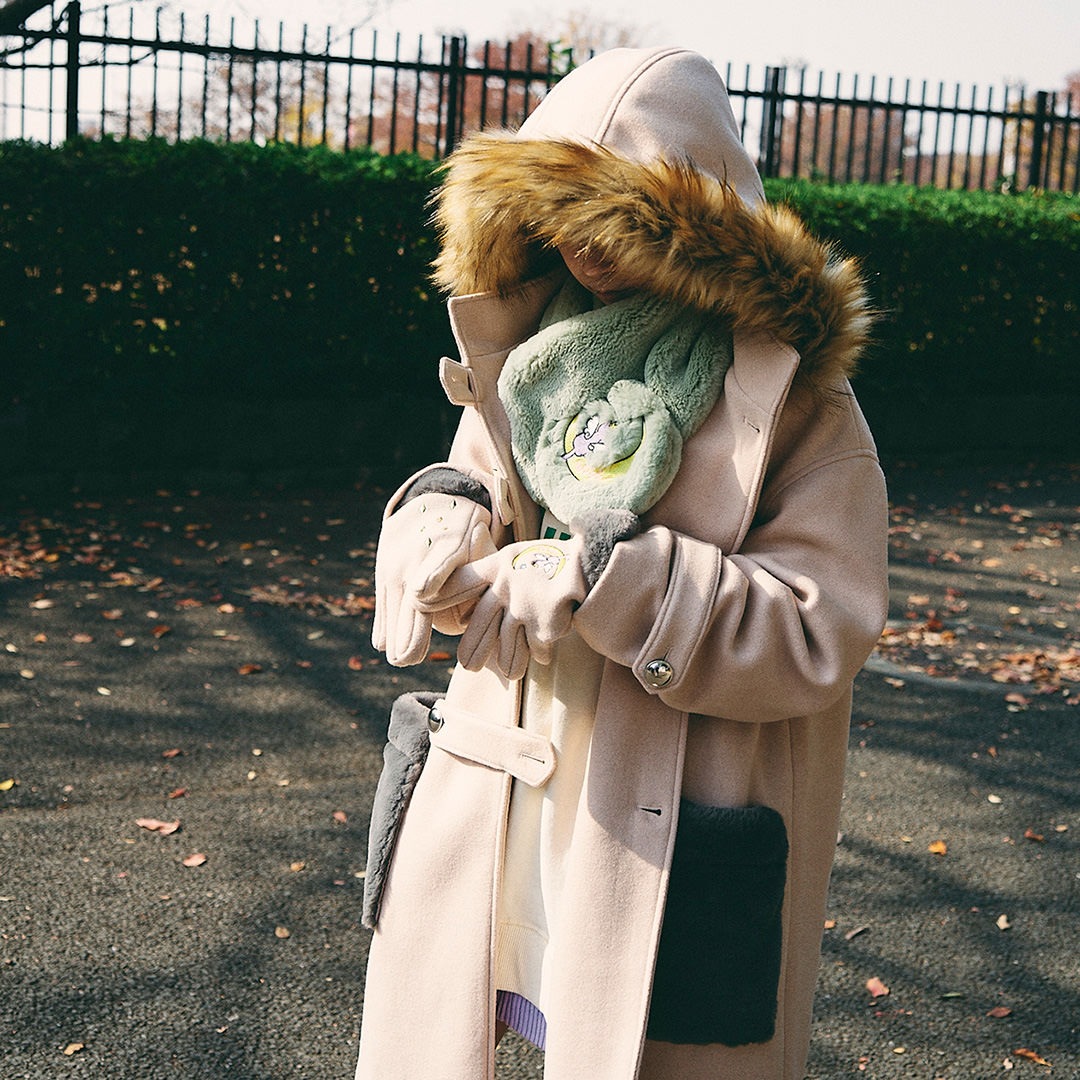 WINGLE MOON CAT COAT【BEIGE】