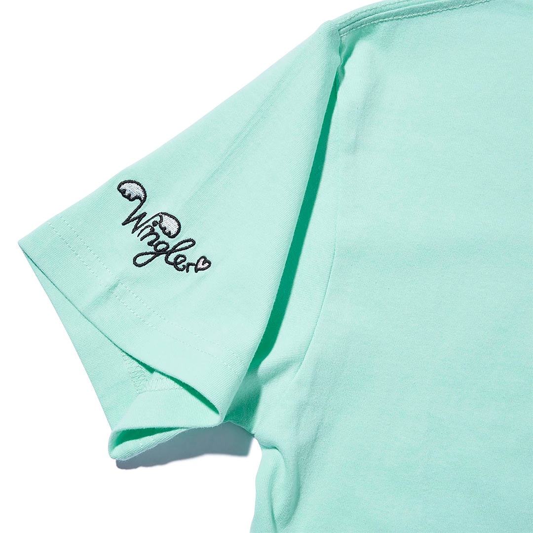 WINGLE × Naoko Satou PARFAIT REGULAR FIT TEE【MELON】