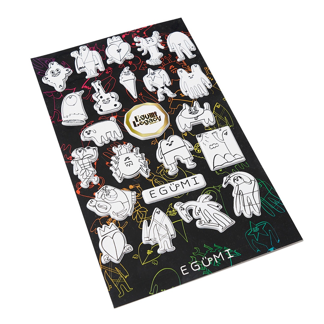 EGUMI LEGACY THICK STICKER SET