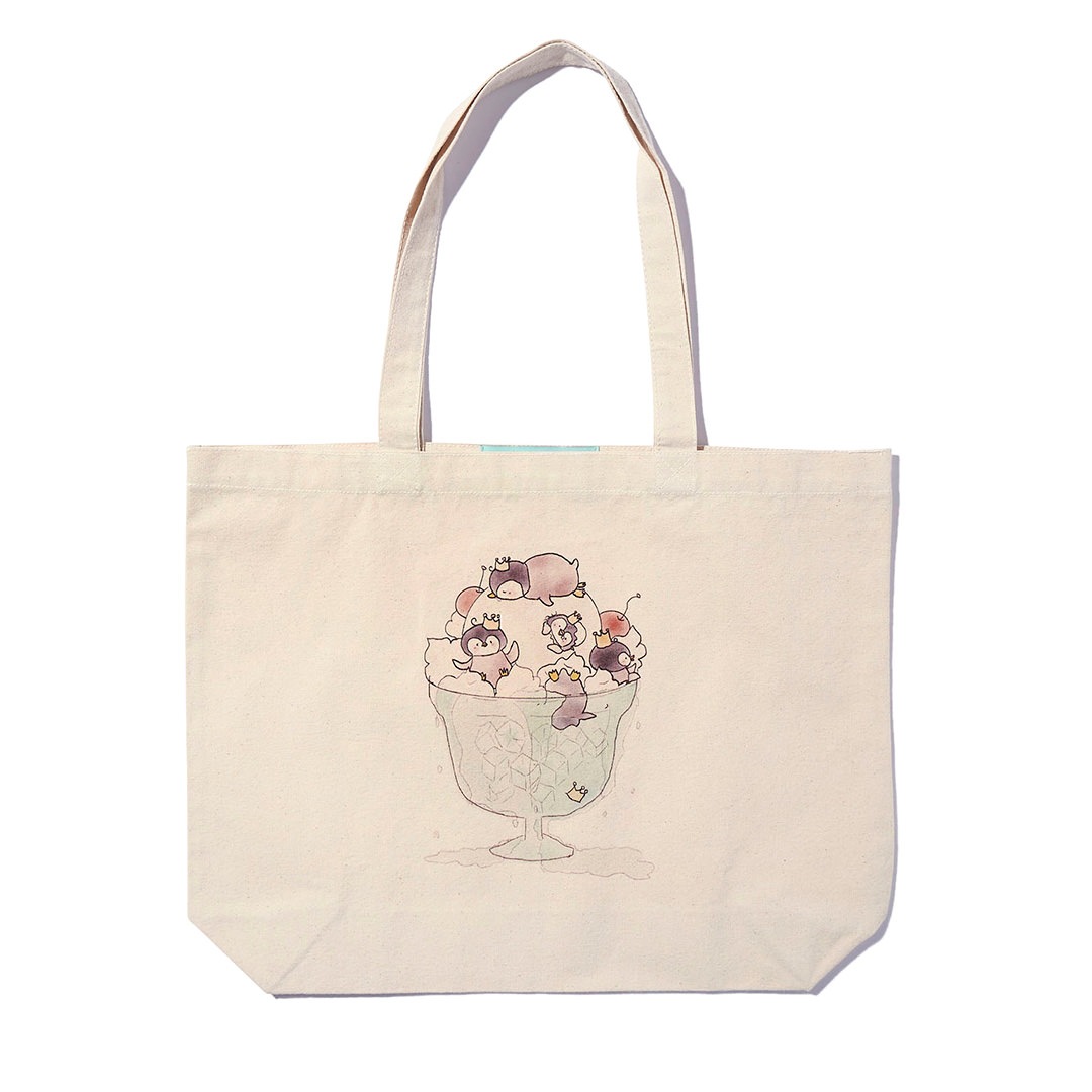 WINGLE × Naoko Satou PARFAIT CANVAS TOTE