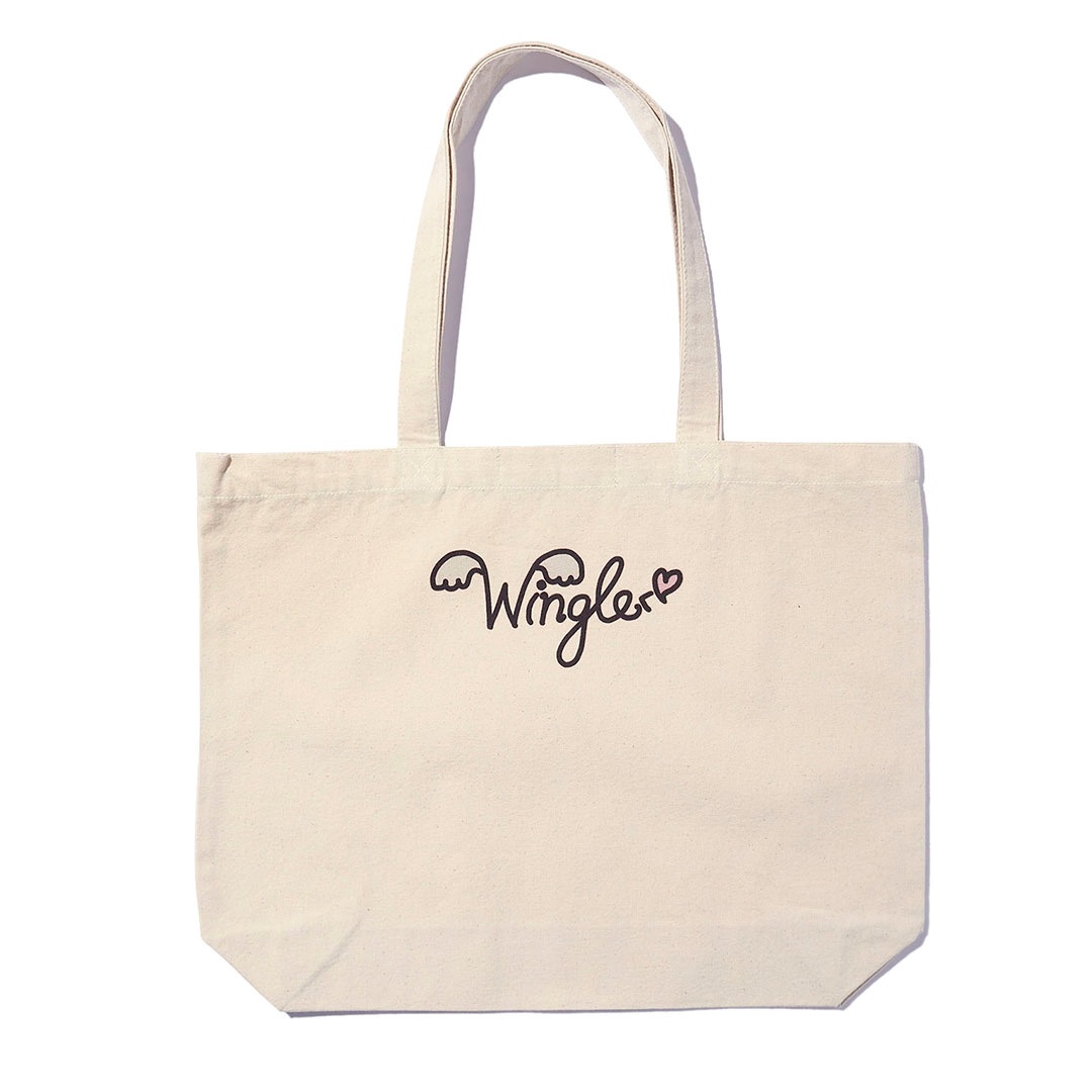 WINGLE × Naoko Satou PARFAIT CANVAS TOTE