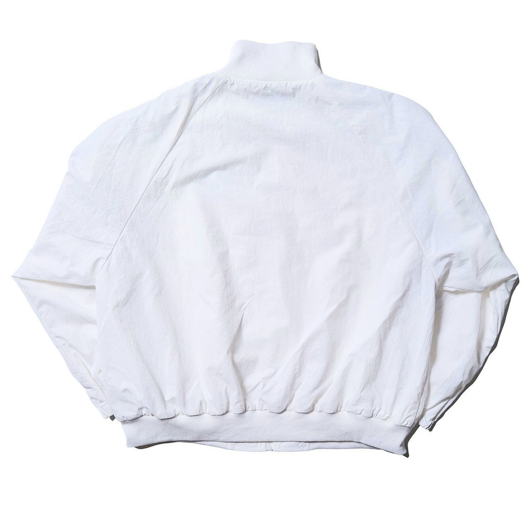 WINGLE TWINKLE ILLUST NYLON ZIP-UP JACKET【WHITE】