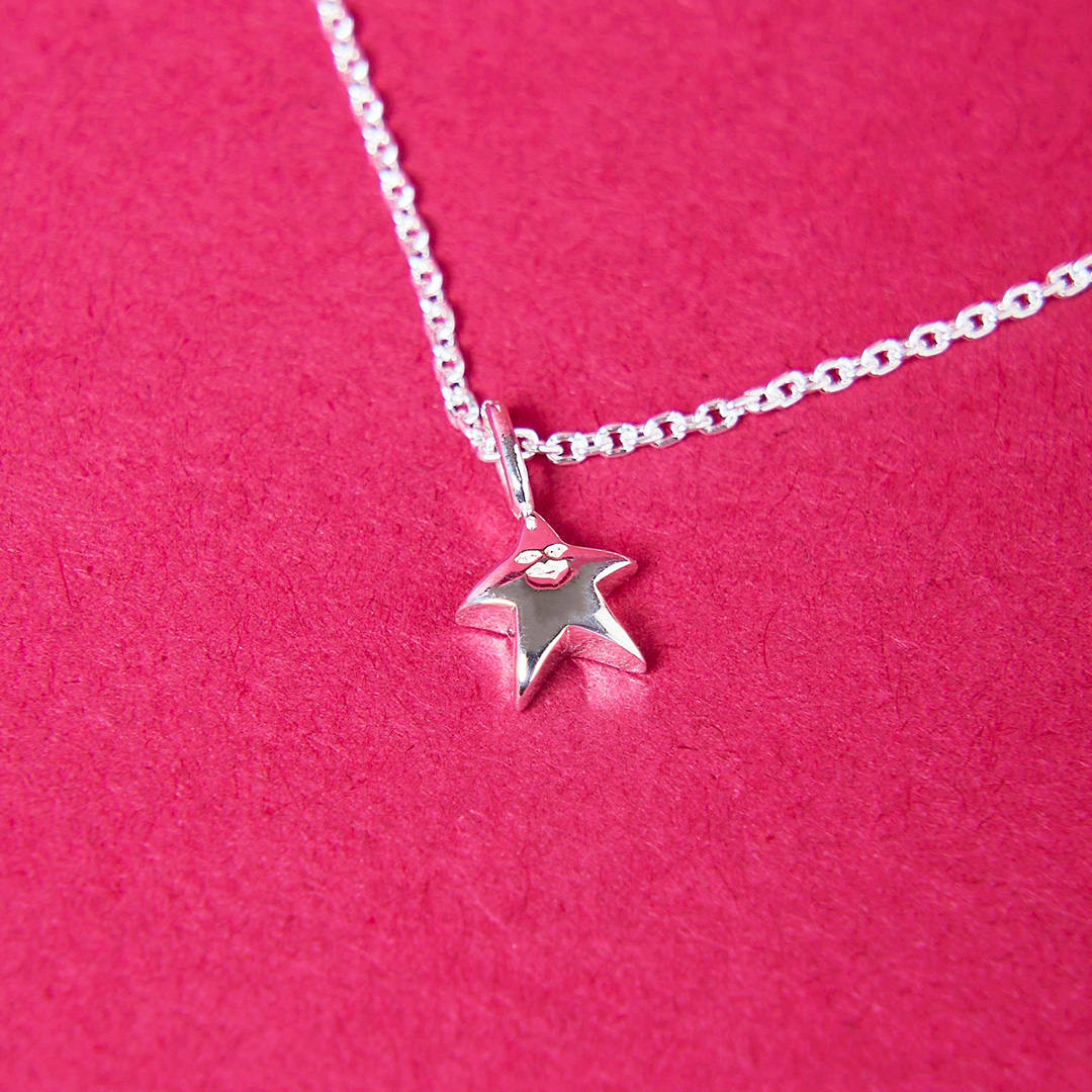 <受注生産>EGUMI X'MAS SP SILVER 925 STAR NECKLACE