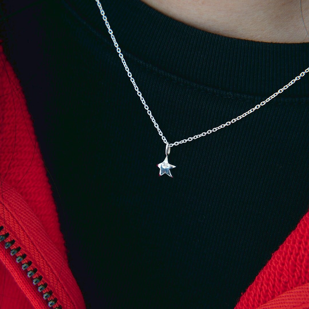 <受注生産>EGUMI X'MAS SP SILVER 925 STAR NECKLACE