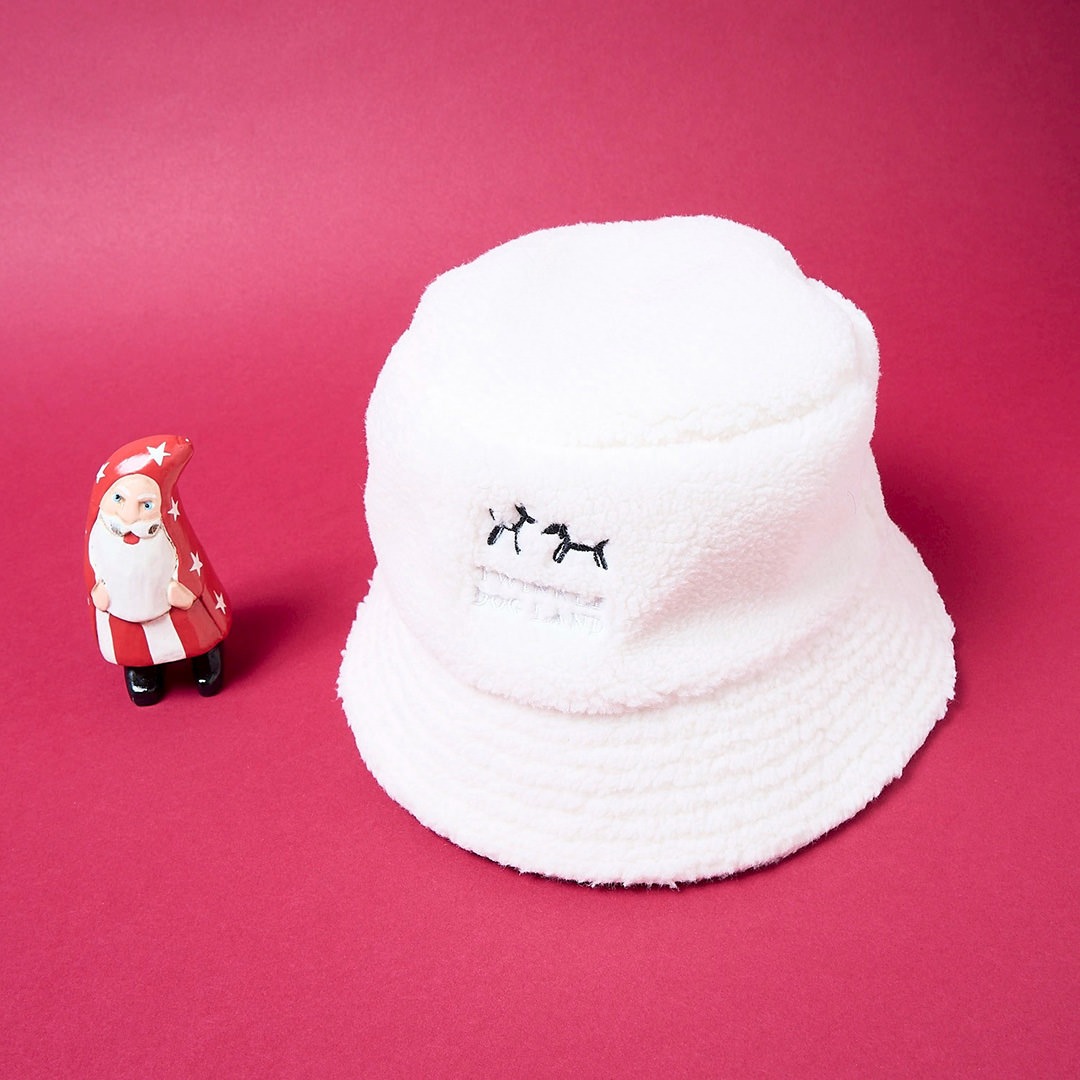 ＜受注生産＞犬光ランド X'MAS SP BALLOON DOG BOA HAT【WHITE】