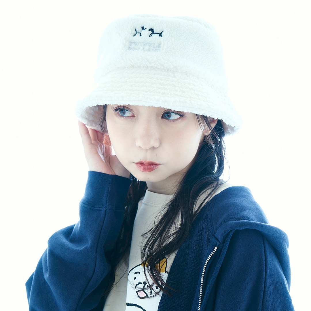 ＜受注生産＞犬光ランド X'MAS SP BALLOON DOG BOA HAT【WHITE】