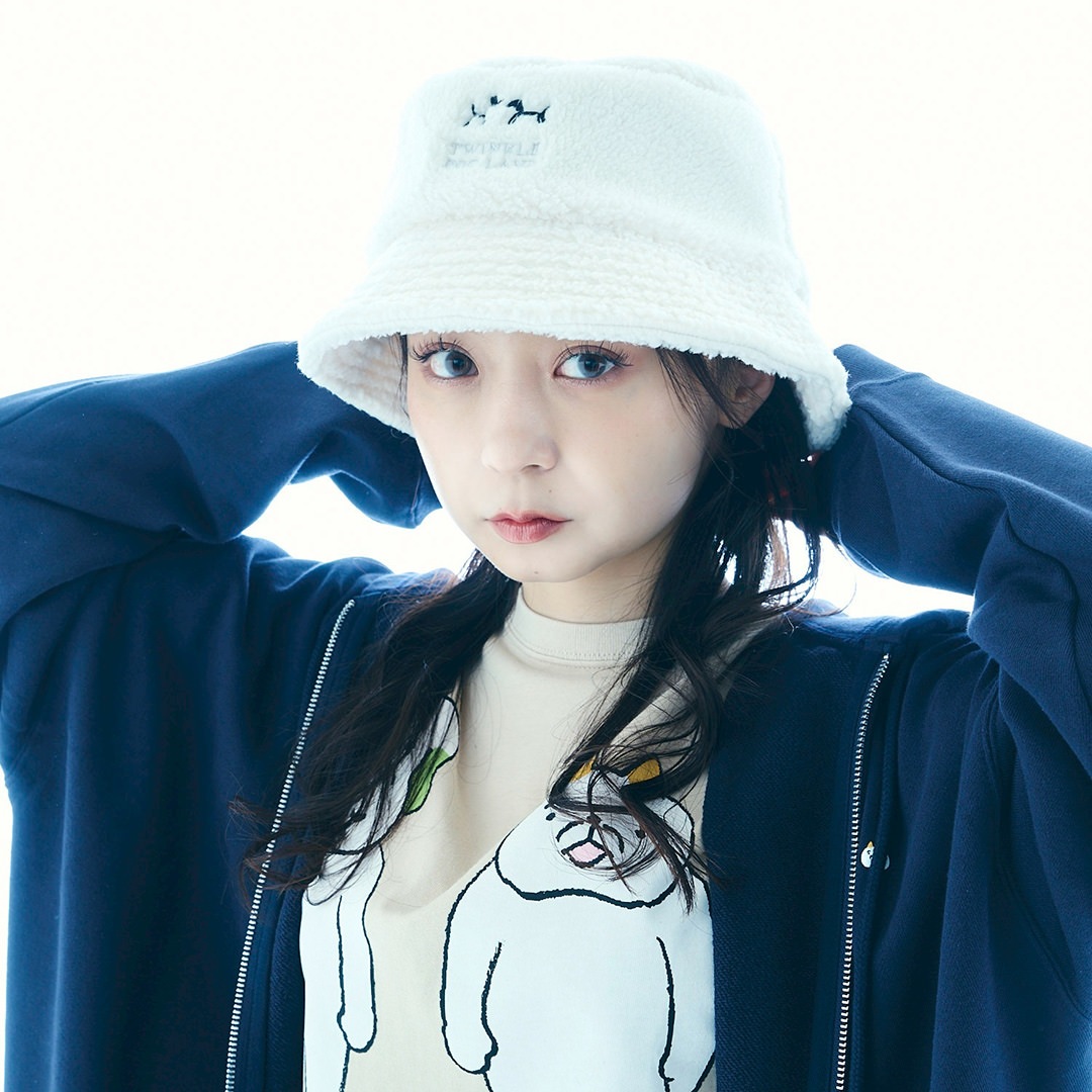 ＜受注生産＞犬光ランド X'MAS SP BALLOON DOG BOA HAT【WHITE】