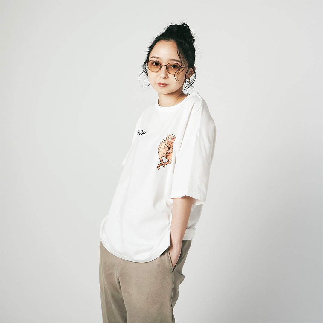 HanaH × tarou2 KONPEI & MISO BIG TEE【WHITE】