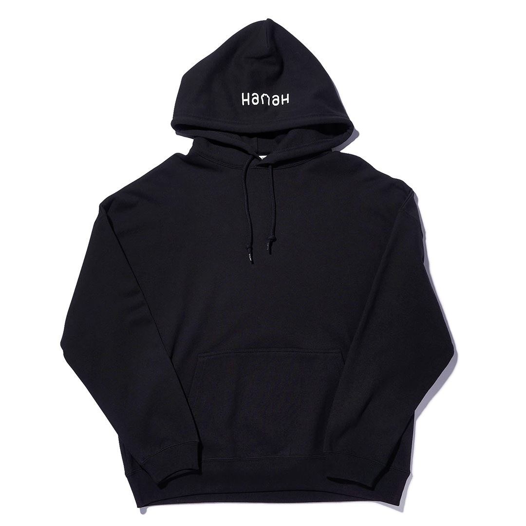 HanaH × tarou2 KONPEI & MISO BIG HOODIE【BLACK】