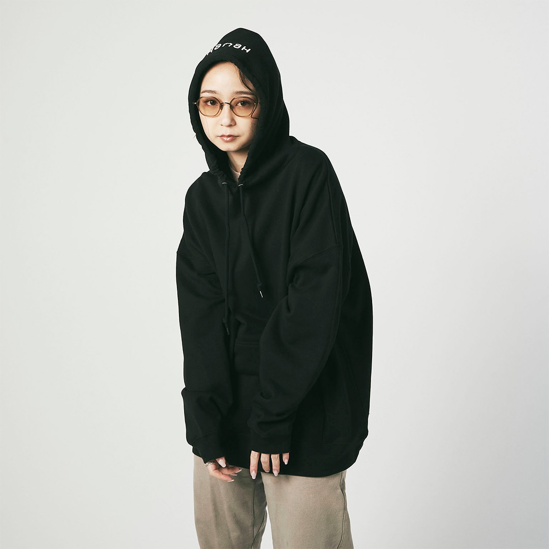 HanaH × tarou2 KONPEI & MISO BIG HOODIE【BLACK】