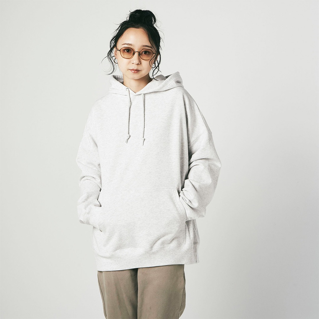 HanaH × tarou2 KONPEI & MISO BIG HOODIE【MIX GRAY】