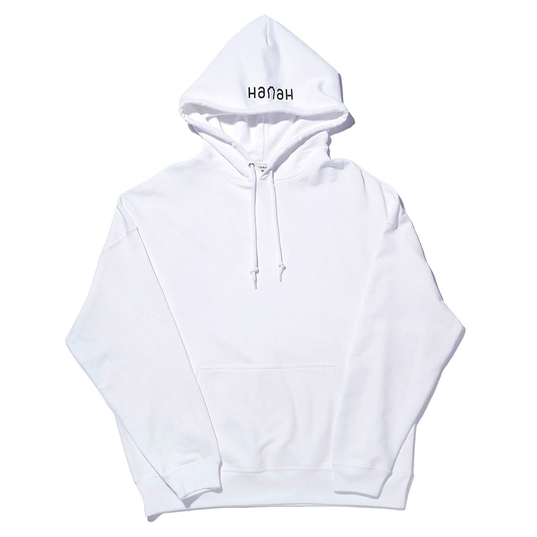 HanaH × tarou2 KONPEI & MISO BIG HOODIE【WHITE】