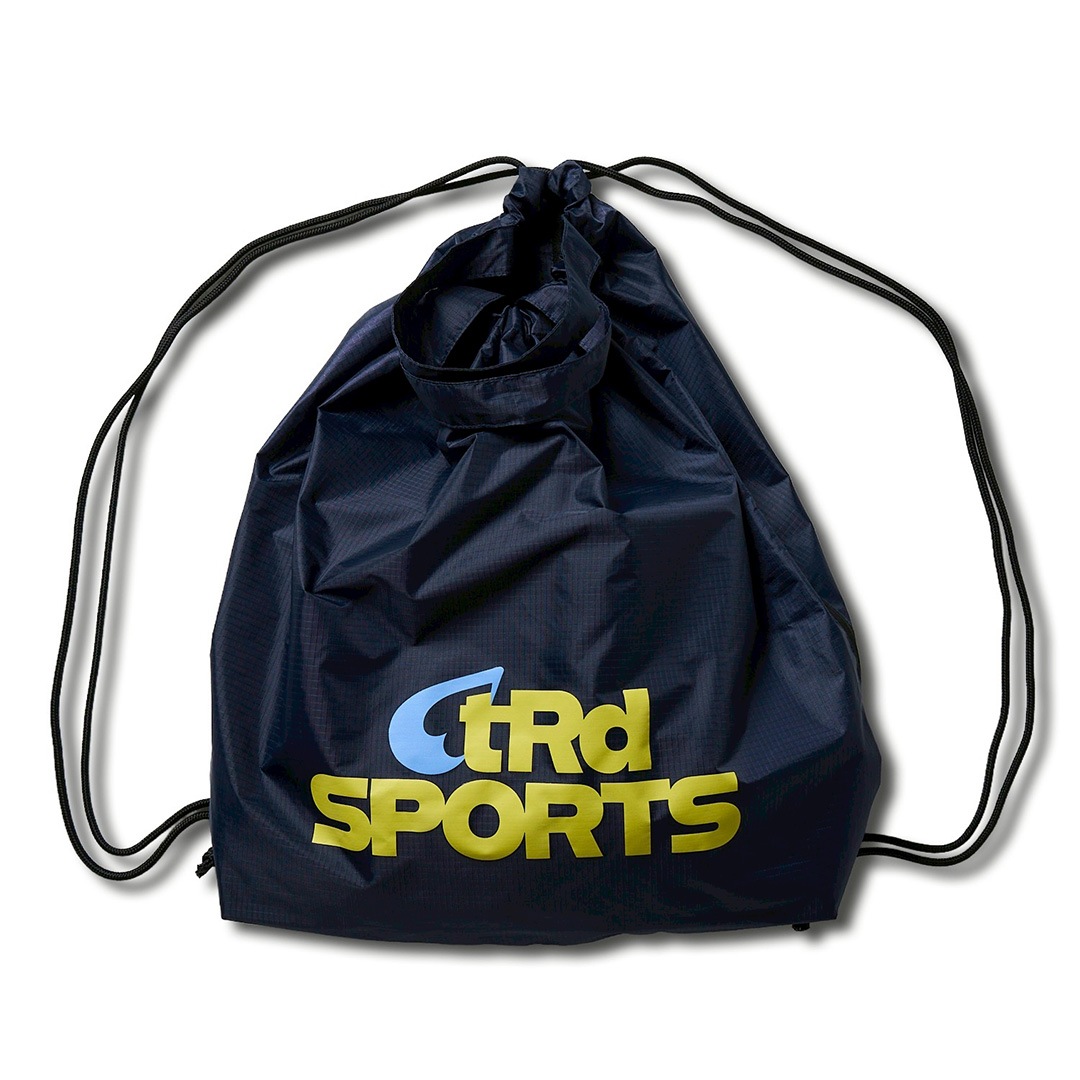 <受注生産>tear R drop SPORTS RIPSTOP GYM SACK BAG【NAVY】