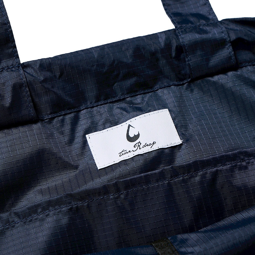 <受注生産>tear R drop SPORTS RIPSTOP GYM SACK BAG【NAVY】