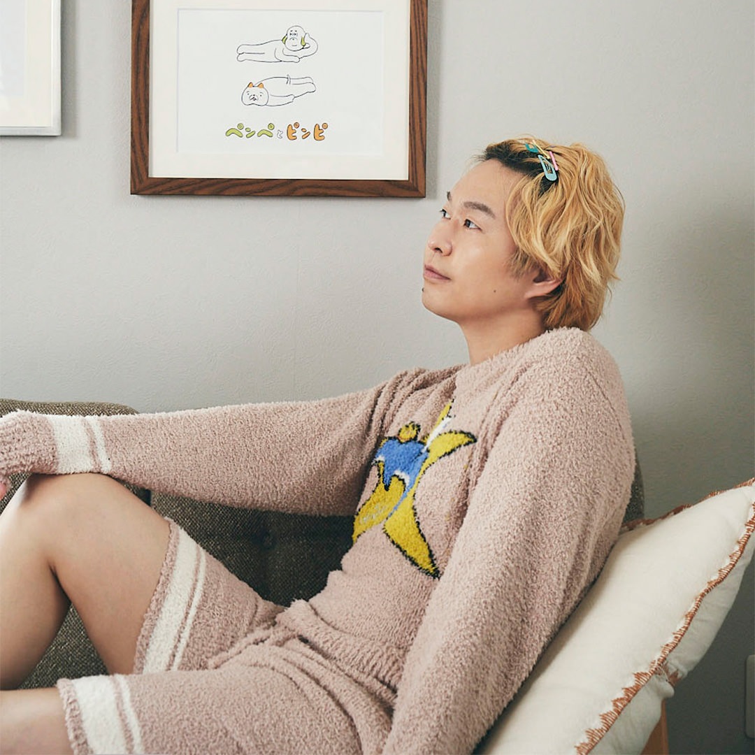 WINGLE STAR DOLPHIN SHORT PANTS【SMOKEY PINK】