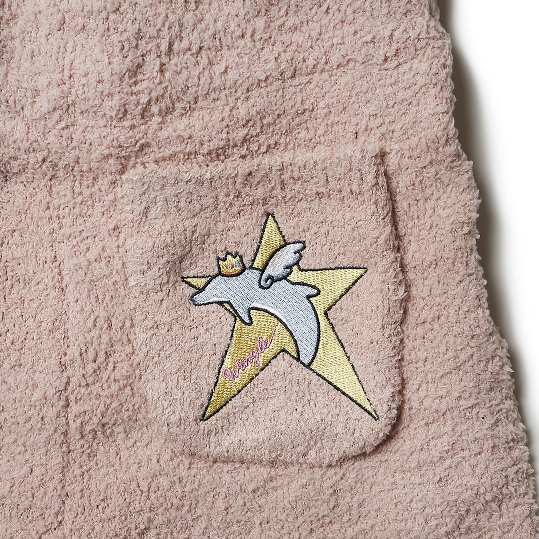 WINGLE STAR DOLPHIN SHORT PANTS【SMOKEY PINK】