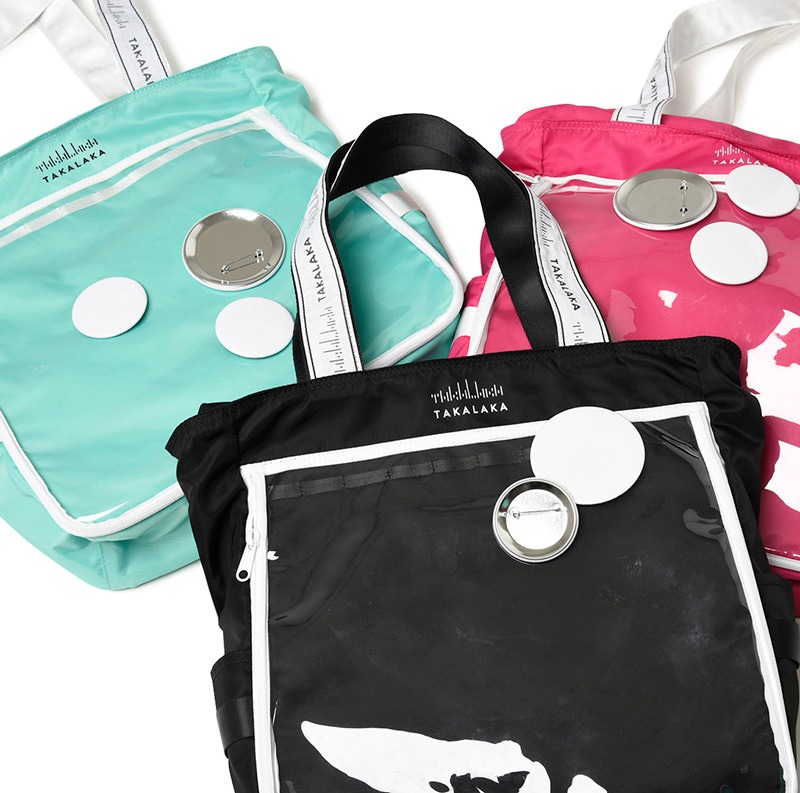 TAKALAKA 痛 TOTE BAG【PINK】