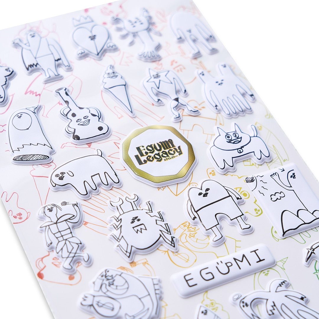 EGUMI LEGACY THICK STICKER SET
