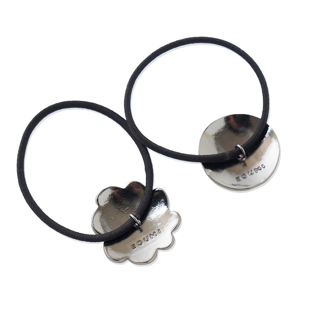 EGUMI SMILE & FLOWER HAIR TIE SET