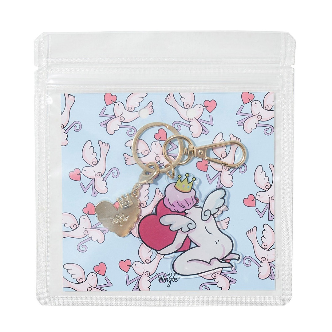 WINGLE ANGEL KEYCHAIN