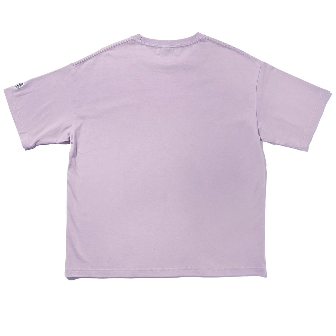 EGUMI SPRAY ART BIG TEE【SMOKEY PURPLE】