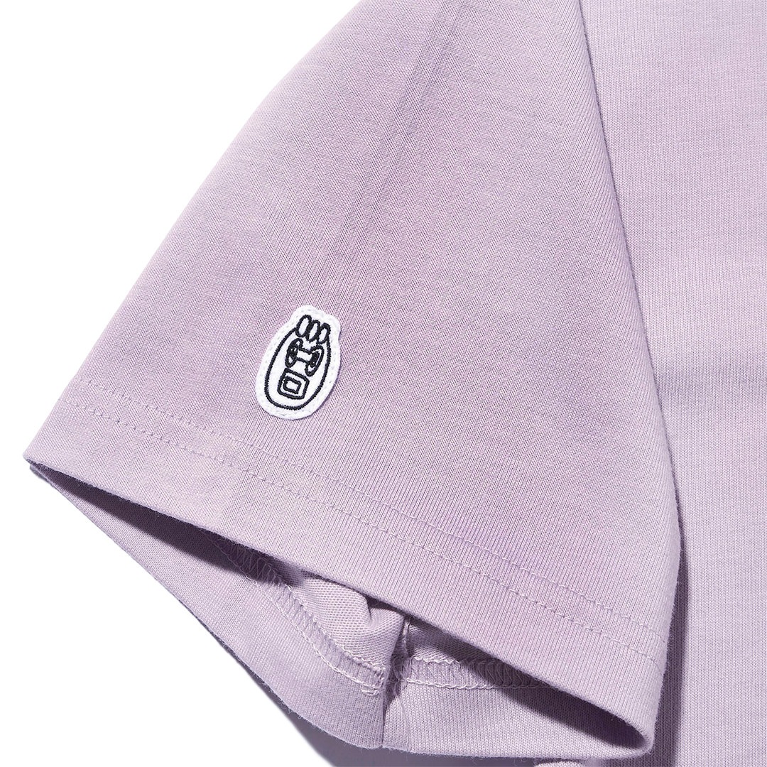 EGUMI SPRAY ART BIG TEE【SMOKEY PURPLE】