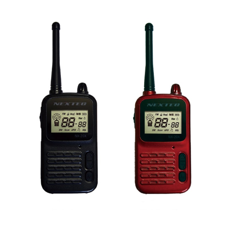 F.R.C NEXTEC 2台セット 特定小電力トランシーバー NX-20X 在庫わずか】NX-20X（F.R.C） 特定小電力無線機 【2台セット】 | 田中
