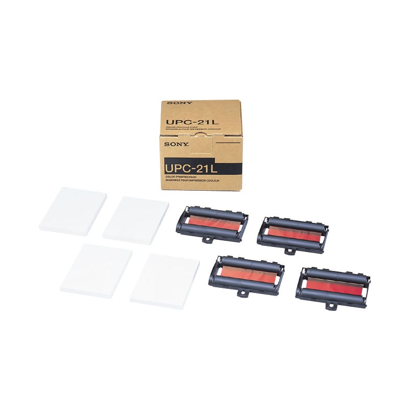 SONYプリントパックUPC-21L 1箱 在庫あり】純正品 UPC-21L カラープリントパック（Lサイズ） カラー