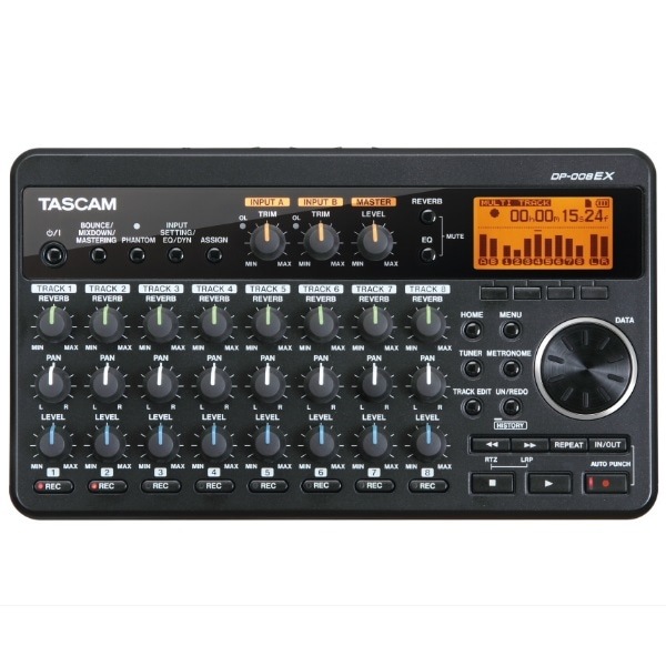 DP-008EX 8トラック SD/SDHC MTR(Multi Track Recorder) TASCAM