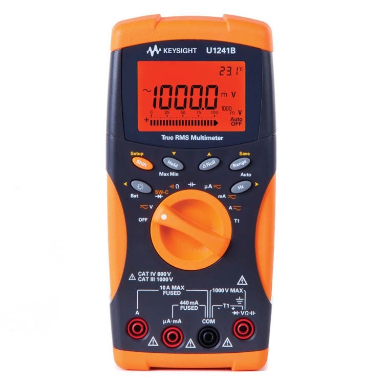 【新品】キーサイト・テクノロジー ディジタルマルチメータ U1241B