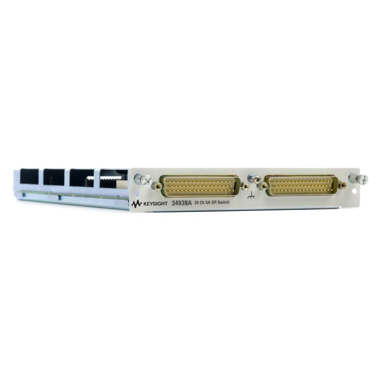 【新品】キーサイト・テクノロジー 34938A 34980A用20チャネル5AフォームAスイッチ