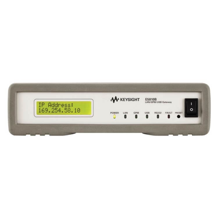 �ڿ��ʡۥ��������ȡ��ƥ��Υ�������LAN/GPIB/USB�����ȥ�������E5810B