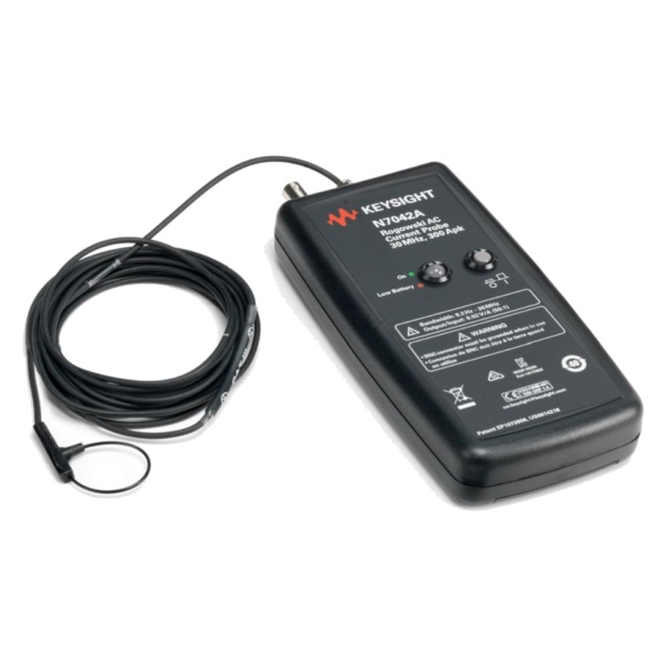 【新品】キーサイト・テクノロジー ロゴスキーAC電流プローブ N7042A