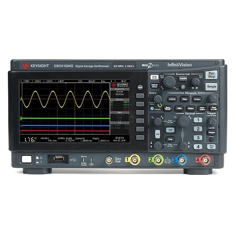 �ڥ���������ۥ��������ȡ��ƥ��Υ�������D1200BW3A��DSOX1204A/G��ǥ��100 MHz����200 MHz�ؤ��Ӱ������åץ��졼��