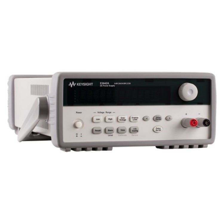 【中古】キーサイト・テクノロジー E3643A 直流安定化電源, dual range: 0-35V/ 1.4 A and 0-60V/ 0.8 A, 50 W. GPIB, RS-232