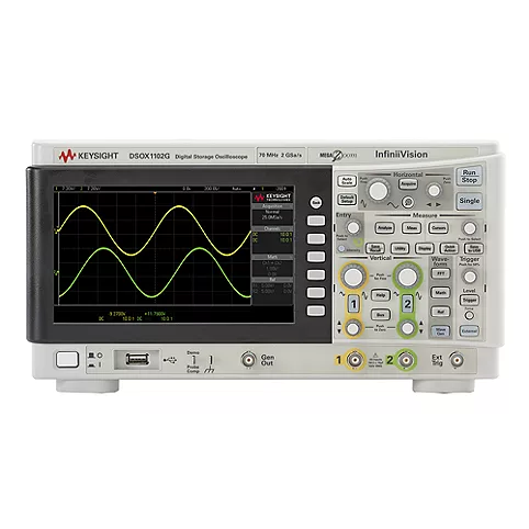 �ڥ���������ۥ��������ȡ��ƥ��Υ�������DSOX1B7T102��DSOX1000��ǥ��70 MHz����100 MHz�ؤ��Ӱ������åץ��졼��