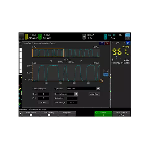�ڥ���������ۥ��������ȡ��ƥ��Υ�������DSOX6WAVEGEN2��6000 X���꡼����WaveGen��¢�ե��󥯥����Ǥ���ȷ�ȯ����