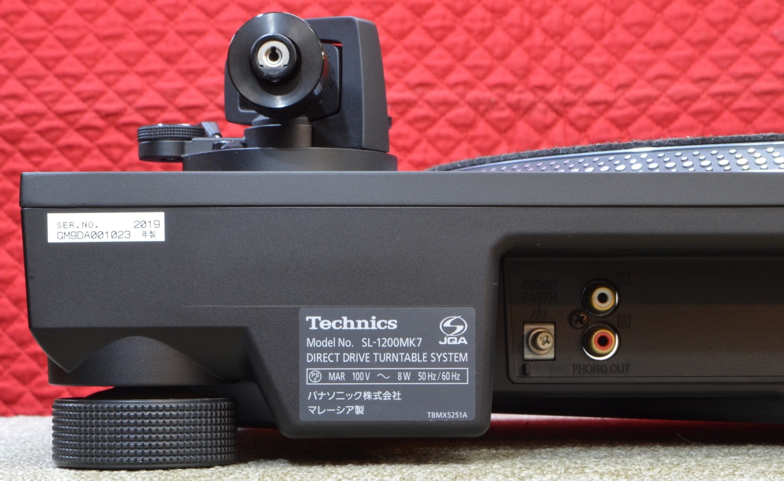Ÿ���ʡ�Technics SL-1200mk7-K(��Ȣ����)